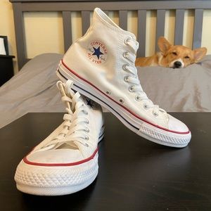 White high top vans